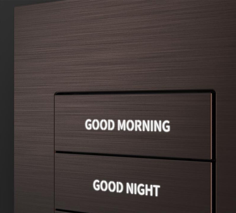Creston Horizon keypads and Dimmers